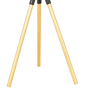 Talon Stylish Metal Side Table Set of 3 - Gold/Black Finish for Modern Living Room Decor