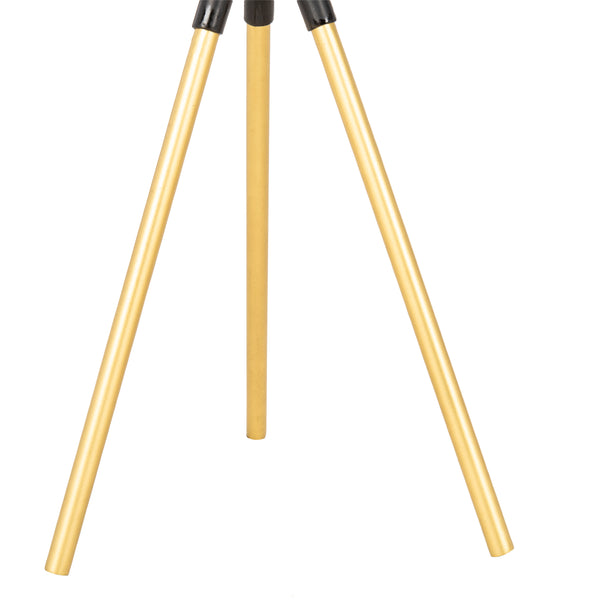 Talon Stylish Metal Side Table Set of 3 - Gold/Black Finish for Modern Living Room Decor