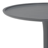 Safavieh Platina Round Top Sleek Table FOX5510B