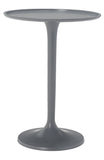 Safavieh Platina Round Top Sleek Table FOX5510B