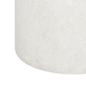 Apollo Modern Round Brass Side Table with Marble Base – Elegant Design for Chic Living Rooms