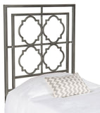 Safavieh Silva King Metal Headboard Antique Iron Metal FOX6216C-K