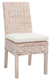 Safavieh Sanibel Side Chair W/ Cushion FOX6541A-SET2