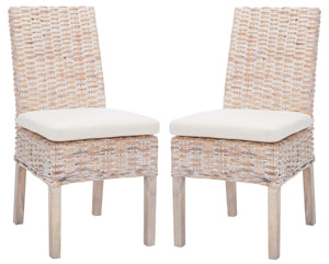 Safavieh Sanibel Side Chair W/ Cushion FOX6541A-SET2