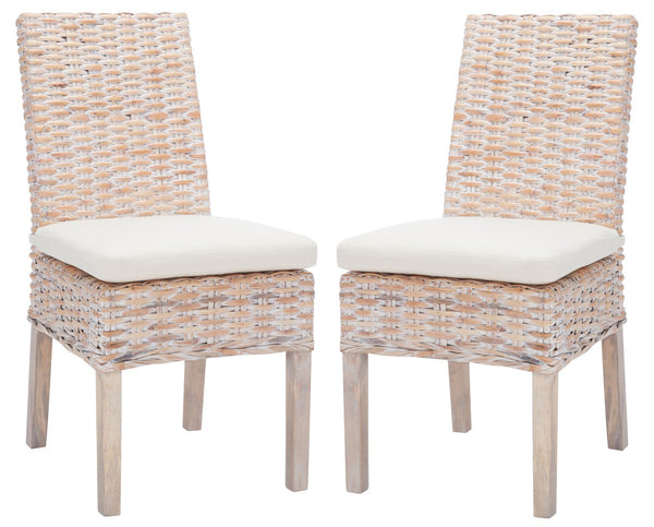 Safavieh Sanibel Side Chair W/ Cushion FOX6541A-SET2