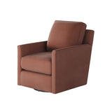 Fusion 21-02G-C Transitional Swivel Glider Chair 21-02G-C Bella Rosewood Swivel Glider