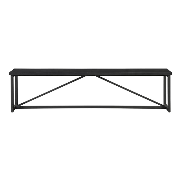 Moe's Home Sierra Bench Black FR-1018-02