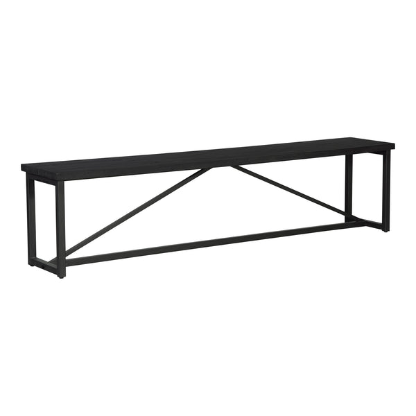 Moe's Home Sierra Bench Black FR-1018-02