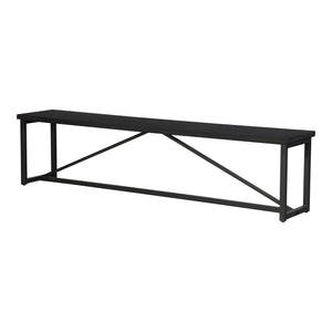 Moe's Home Sierra Bench Black FR-1018-02
