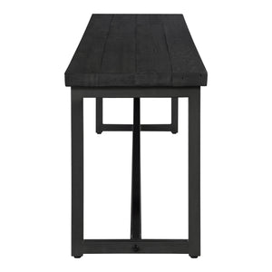 Moe's Home Sierra Bench Black FR-1018-02