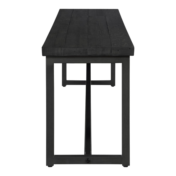 Moe's Home Sierra Bench Black FR-1018-02