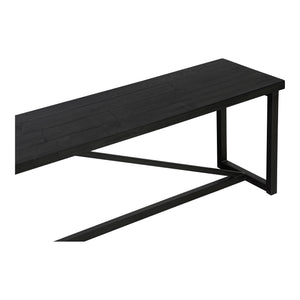 Moe's Home Sierra Bench Black FR-1018-02