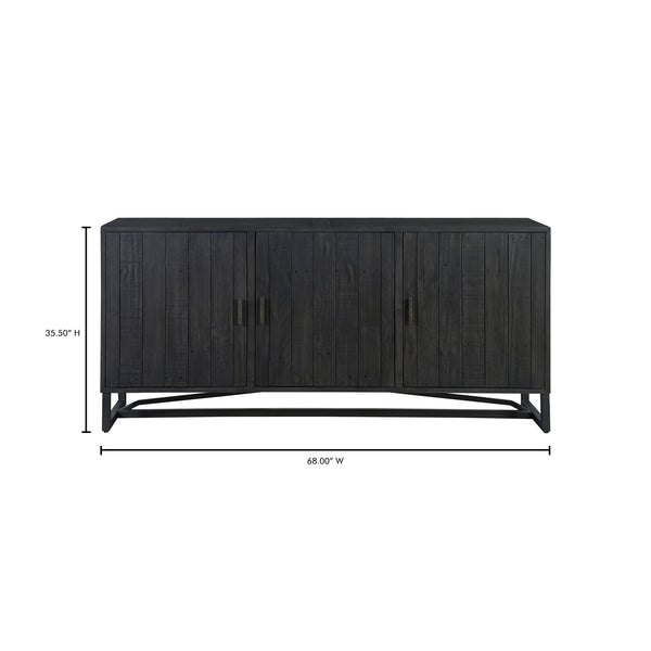 Moe's Home Sierra Sideboard Black FR-1019-02