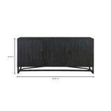 Moe's Home Sierra Sideboard Black FR-1019-02