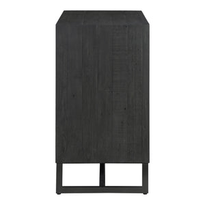Moe's Home Sierra 2 Door Cabinet Black FR-1035-02