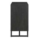 Moe's Home Sierra 2 Door Cabinet Black FR-1035-02