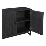 Moe's Home Sierra 2 Door Cabinet Black FR-1035-02