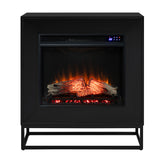 Frescan Contemporary Touch Screen Electric Fireplace