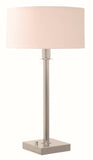 Franklin 27" Polished Nickel Table Lamp