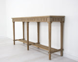 Zeugma FR856 Natural Console Table
