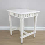 Zeugma FR859 White Side Table