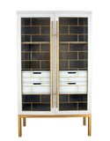 Zeugma FR862 White & Gold Cabinet