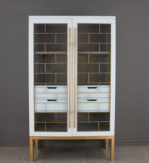 Zeugma FR862 White & Gold Cabinet