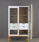 Zeugma FR862 White & Gold Cabinet