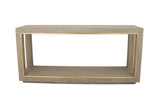 Zeugma FR890 Natural & Gold Console