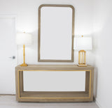 Zeugma FR890 Natural & Gold Console
