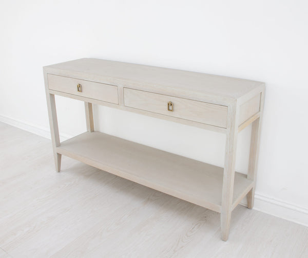 Zeugma FR892 Light Oak Console Table