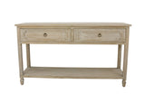 Zeugma FR894 Natural Oak Console Table