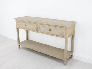 Zeugma FR894 Natural Oak Console Table