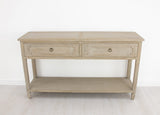 Zeugma FR894 Natural Oak Console Table