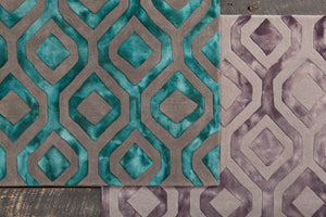 Chandra Rugs Fran 100% Wool Hand-Tufted Contemporay Rug Tan/Brown 7'9 x 10'6