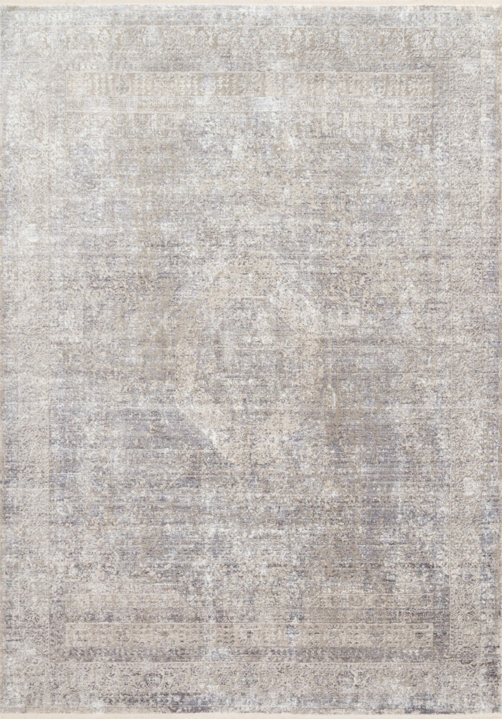 Loloi Franca FRN-01 65% Viscose, 35% Polyester Power Loomed Transitional Rug FNCAFRN-01SIPPB6F7