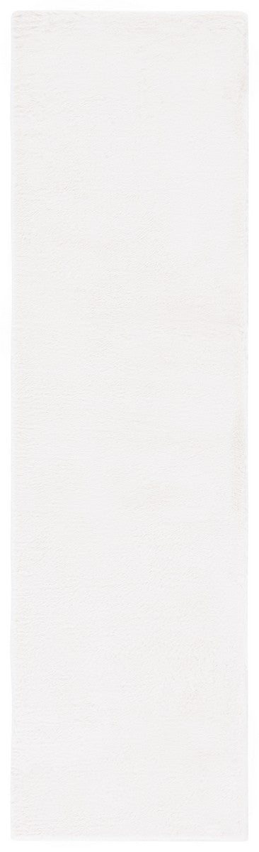 Safavieh Faux Rabbit Fur 500 Power Loomed 100% Polyester Pile Solid & Tonal Rug FRF500A-8