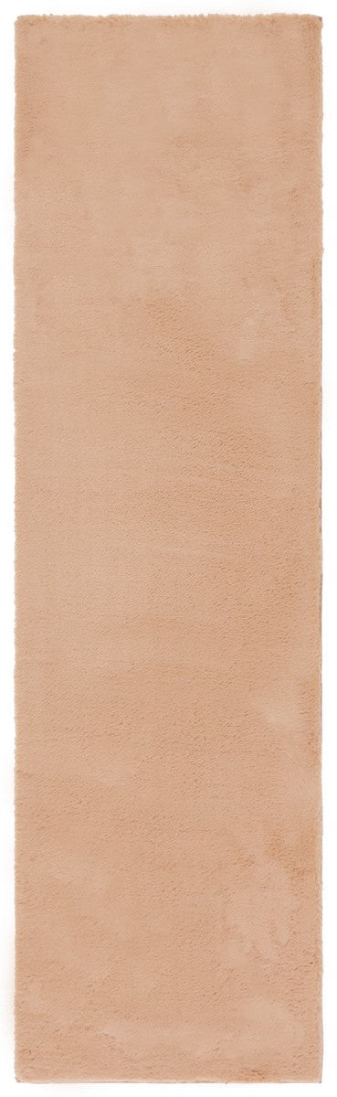 Safavieh Faux Rabbit Fur 500 Power Loomed 100% Polyester Pile Solid & Tonal Rug FRF500B-8