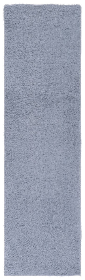 Safavieh Faux Rabbit Fur 500 Power Loomed 100% Polyester Pile Solid & Tonal Rug FRF500F-8