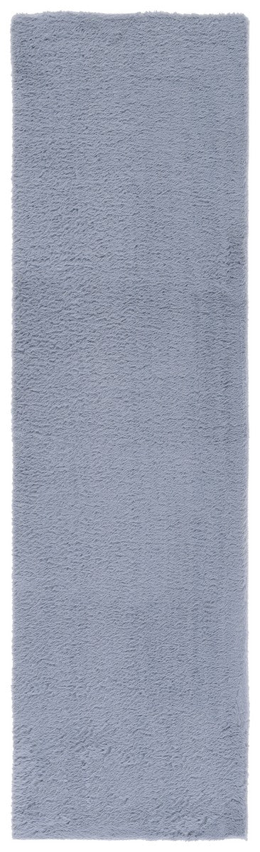 Safavieh Faux Rabbit Fur 500 Power Loomed 100% Polyester Pile Solid & Tonal Rug FRF500F-8