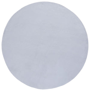 Safavieh Faux Rabbit Fur 500 Power Loomed 100% Polyester Pile Solid & Tonal Rug FRF500F-8