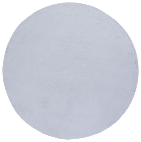 Safavieh Faux Rabbit Fur 500 Power Loomed 100% Polyester Pile Solid & Tonal Rug FRF500F-8