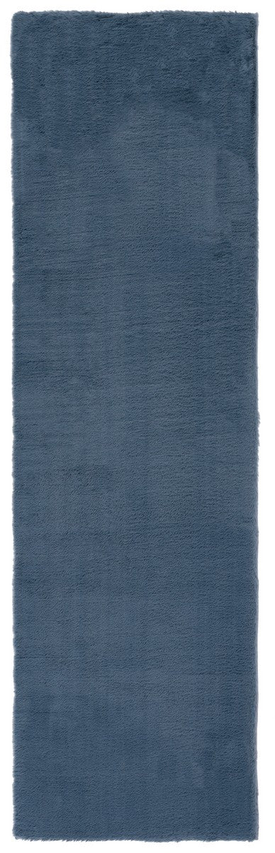 Safavieh Faux Rabbit Fur 500 Power Loomed 100% Polyester Pile Solid & Tonal Rug FRF500H-8