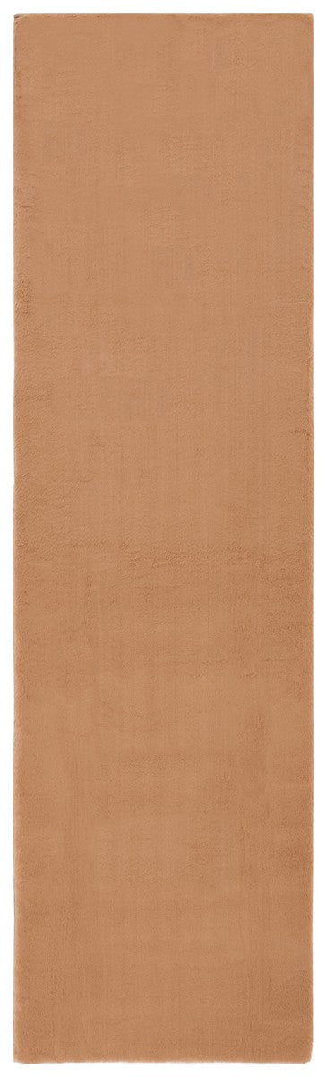 Safavieh Faux Rabbit Fur 500 Power Loomed 100% Polyester Pile Solid & Tonal Rug FRF500T-8