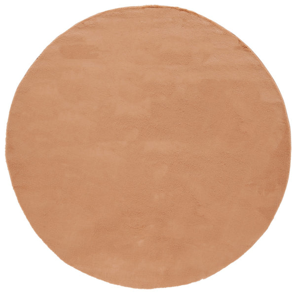 Safavieh Faux Rabbit Fur 500 Power Loomed 100% Polyester Pile Solid & Tonal Rug FRF500T-8