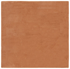 Safavieh Faux Rabbit Fur 500 Power Loomed 100% Polyester Pile Solid & Tonal Rug FRF500T-8