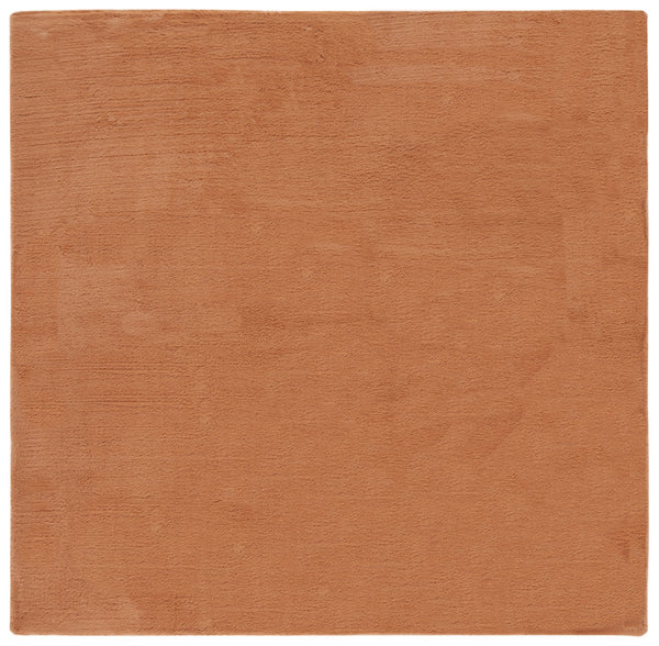 Safavieh Faux Rabbit Fur 500 Power Loomed 100% Polyester Pile Solid & Tonal Rug FRF500T-8