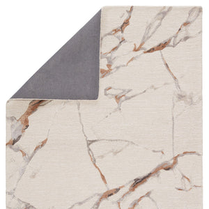 Jaipur Living Fragment Shattered FRG01 Hand Tufted Handmade Indoor Modern Rug Light Gray 6' x 9'