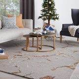 Jaipur Living Fragment Collection FRG03 Shattered 65% Viscose 35% Wool Handmade Modern Abstract Rug RUG151592