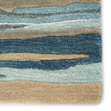 Jaipur Living Fragment Collection FRG05 Rhine 100% Wool Handmade Modern Stripes Rug RUG153397